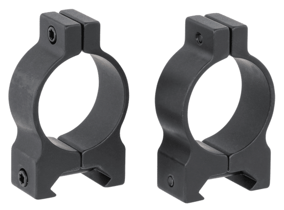 Browning Weaver-Style Scope Rings with Matte finish features a Low height and aluminum alloy construction